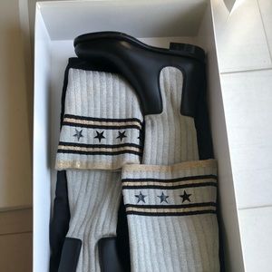 GIVENCHY GREY BOOTS